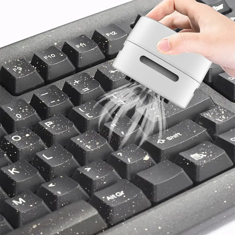 Handheld Mini Desktop Vacuum Desktop Cleaner Cleaning Energy Saving 360 Degree Rotation For Keyboard Home Office School product view