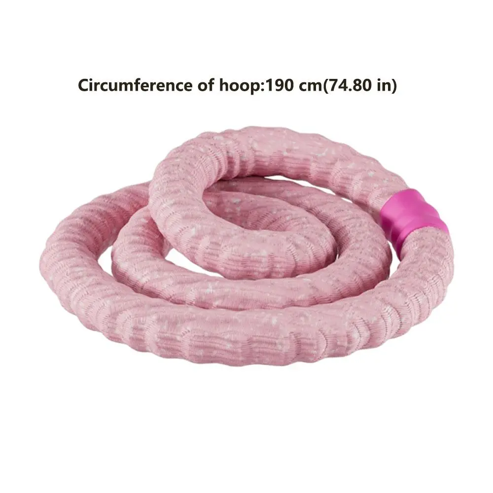 Soft Spring Fitness Circle Internal Spring Low Noise Weighted Fitness Hoop Foldable Thin Belly Abdominal Exercise Ring detail