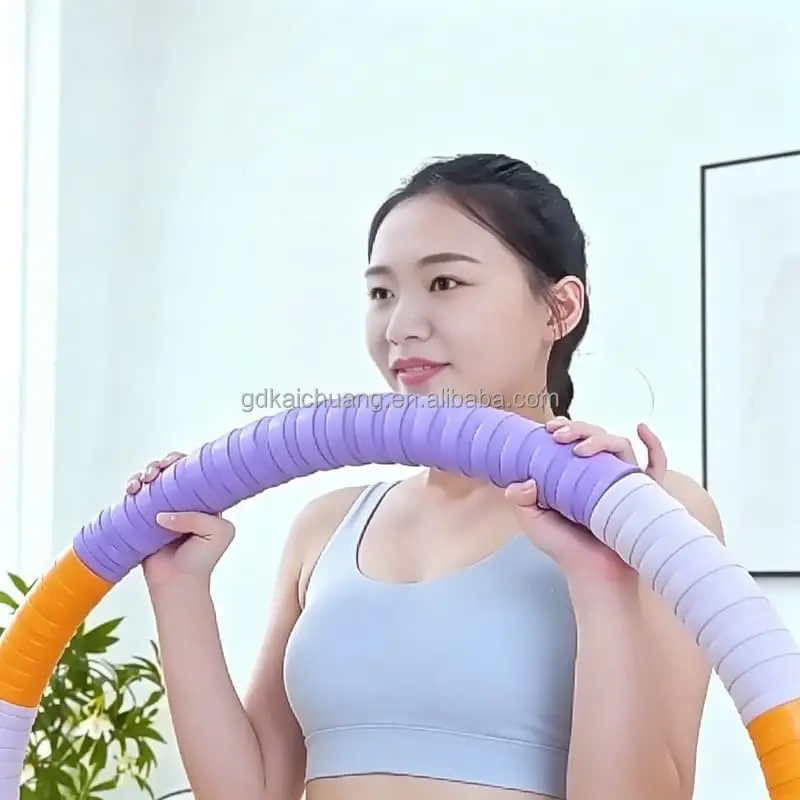 Fitness Body Building Plastic Sport Hula Hoop Adult Waist Trainer for Abdominal Workout Home Gym Daily Body Shaping Equipment