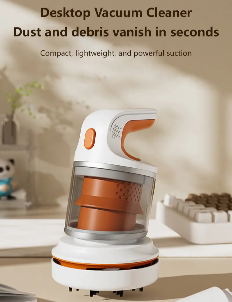 Mini Desktop Multifunctional Vacuum Cleaner Usb Charging Office Study Home Portable Cleaner product view