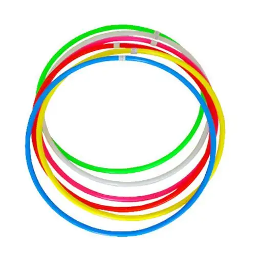 Latest Flexible 60 Cm65cm70cm75cm80cm Hula Yoga Hoops Slimming Gym Circle Available Customized Color Size detail