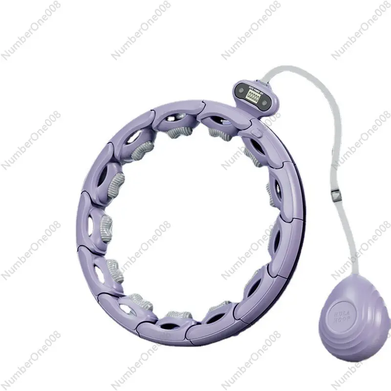 The same type of counting hula hoop intelligent massage, abdominal closure, aggravation, lazy people will not lose the hula hoop