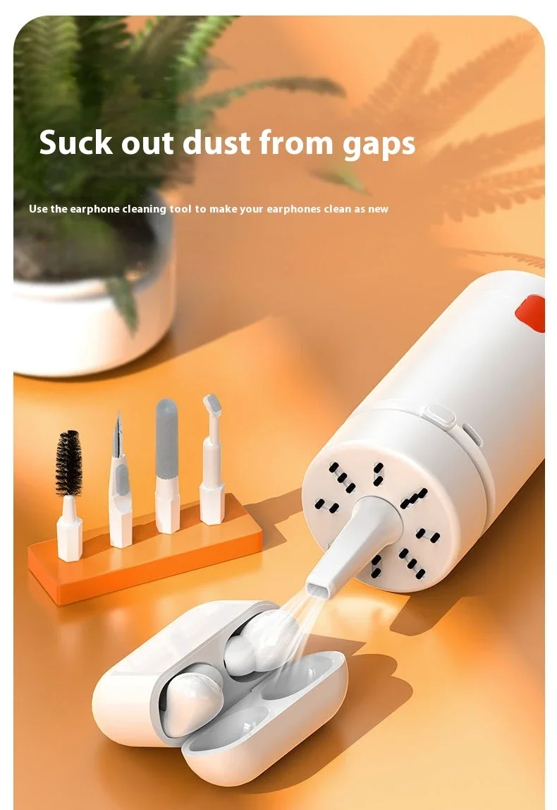 20 in 1 Computer Cleaning Kit Keyboard Screen Cleaner Portable Vacuum for Phone Camera Headphone with Detergent detail