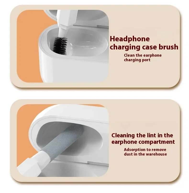 20 in 1 Computer Cleaning Kit Keyboard Screen Cleaner Portable Vacuum for Phone Camera Headphone with Detergent detail