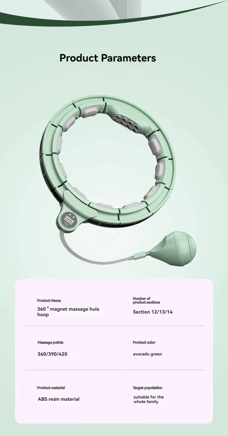Smart Sport Hoops Hula Hoop for Abdominal Tightening and Weight Loss Waistslimming Tool for Women detail