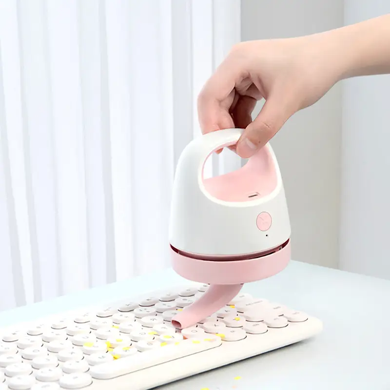Wireless Handheld Vacuum Cleaner Portable Mini USB Charging Small Desktop Vacuum for Home Car Cleaning product view