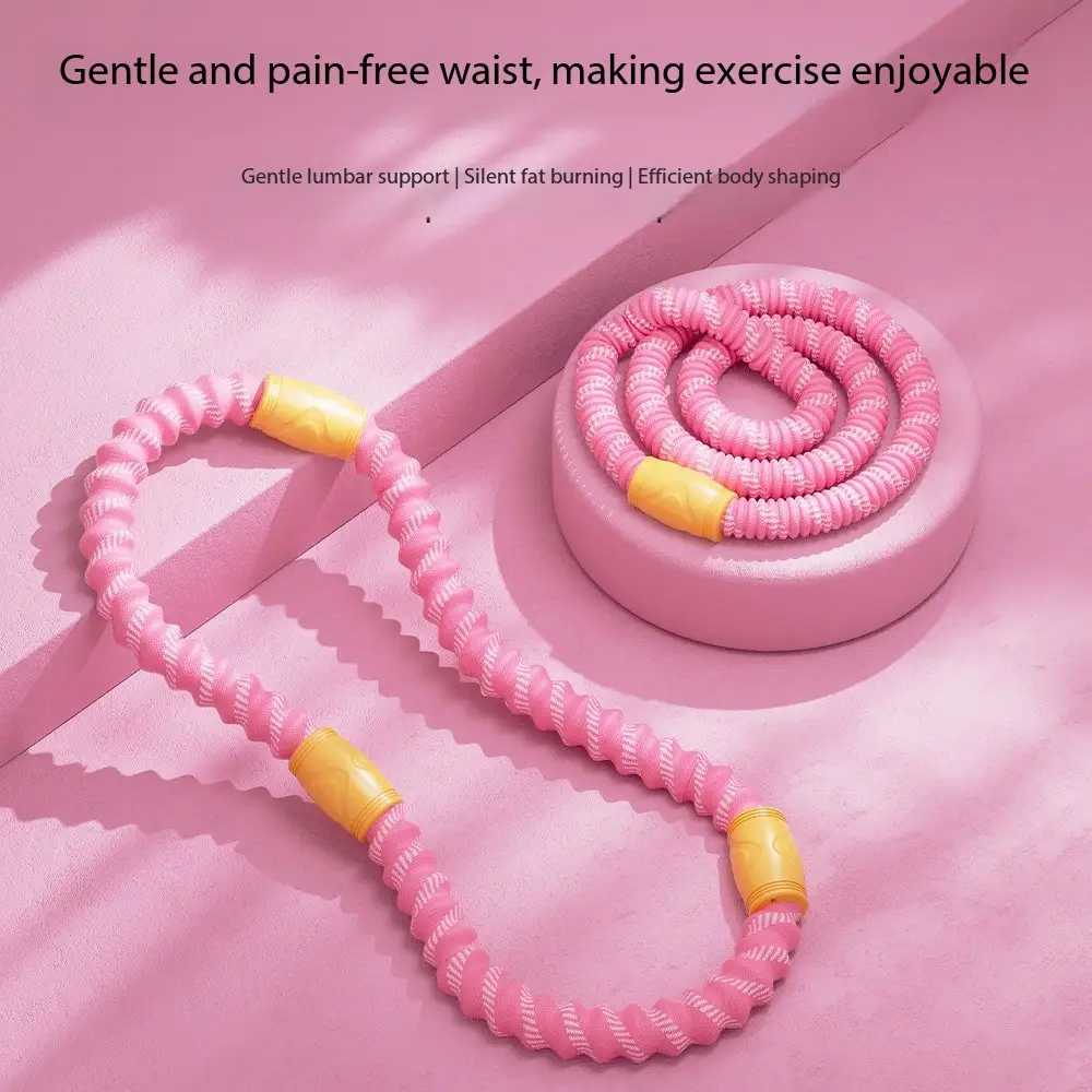 Silent Soft Spring Hula Hoop Foldable Portable Body Shaping Fitness Ring Comfort Massage Sports Equipment for Adults product view