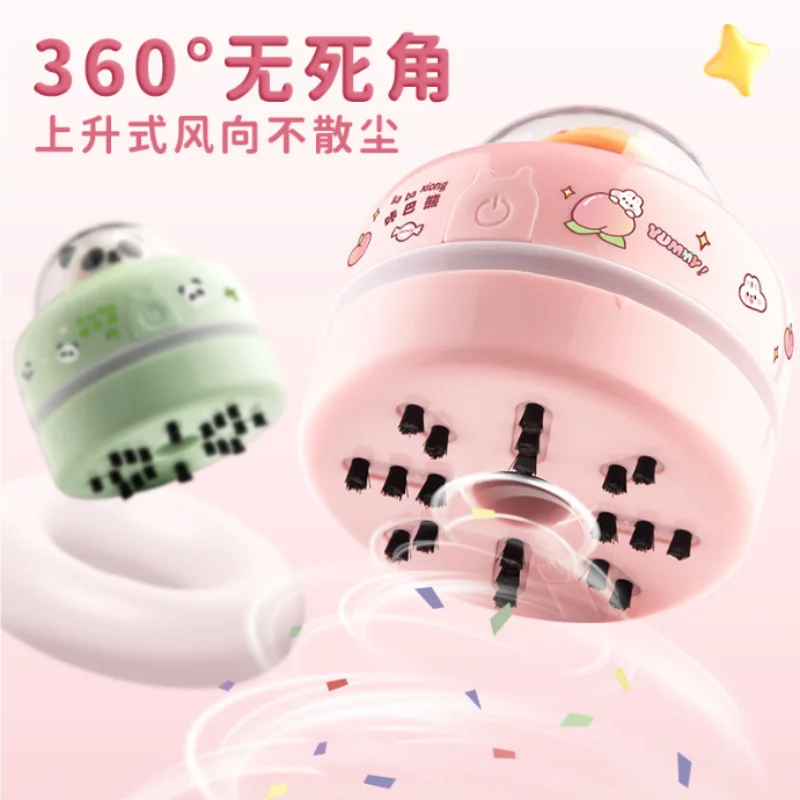 Desktop vacuum cleaner Student suck eraser dust and pencil shavings Electric small vacuum cleaner for cleaning stationery product view