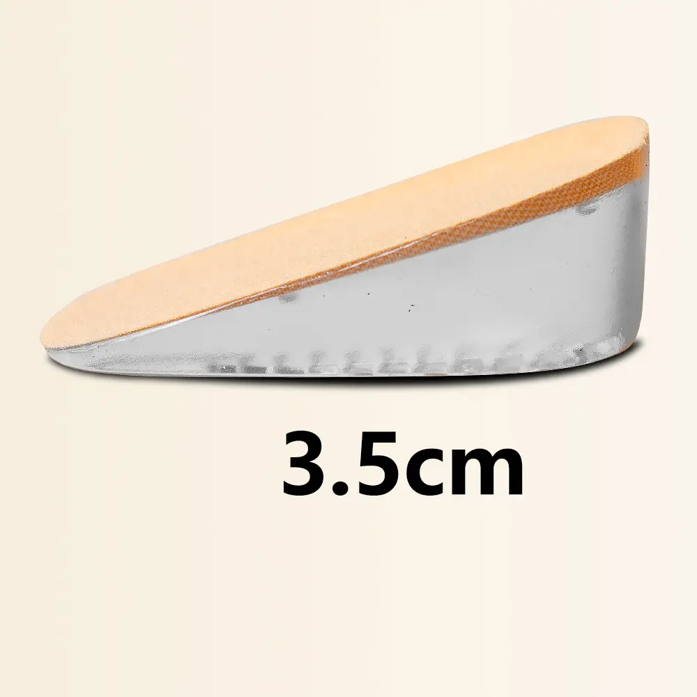 2PCS Silicone Invisible Height Increase Insoles for Men Women Shoes Insert Heightening Insoles for Shoes Heel Lift Gel Foot Pads product view