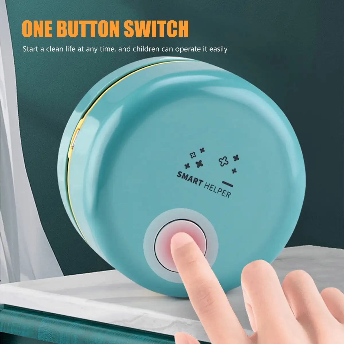 Mini Desktop Dust Cleaner Portable Desk Cleaner for Keyboard Paper Scraps Eraser Slag Bread Debris Wireless Electric Vacuum product view