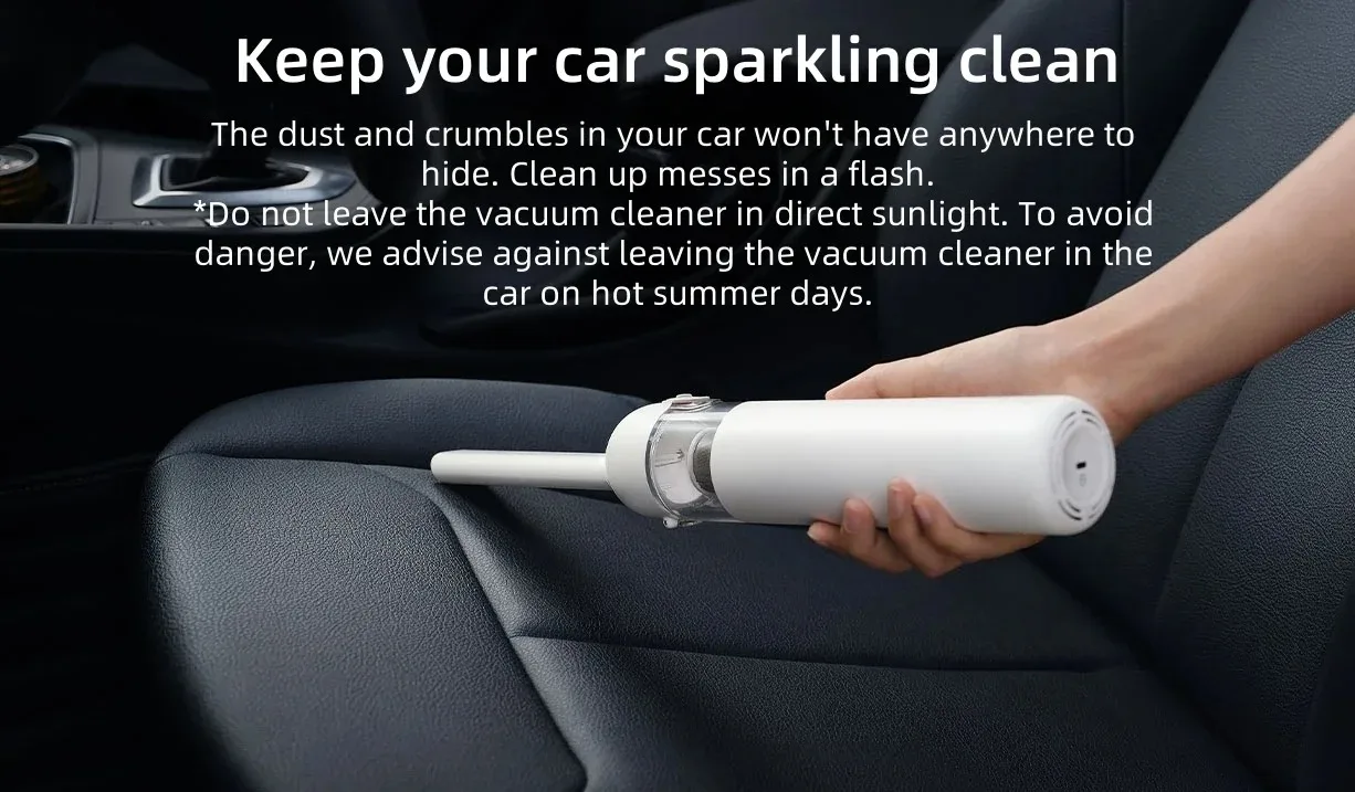 New Handheld Vacuum Cleaner Portable 13000Pa 2 Gear Cordless Multifunctional Nozzle Dual Filtering Home Car Dust Catcher detail