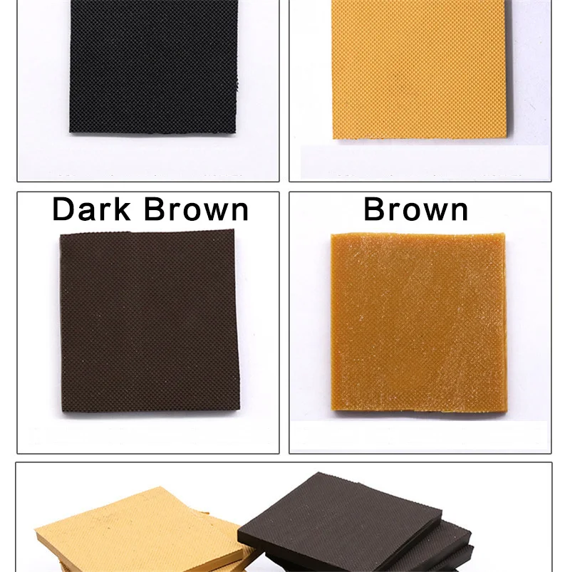1 Pair DIY Rubber Sole For High heels Repair Shoes Tire Grain Wave Pattern Repair Worker Shoes Outsole Stick On Soles Heel Pads detail