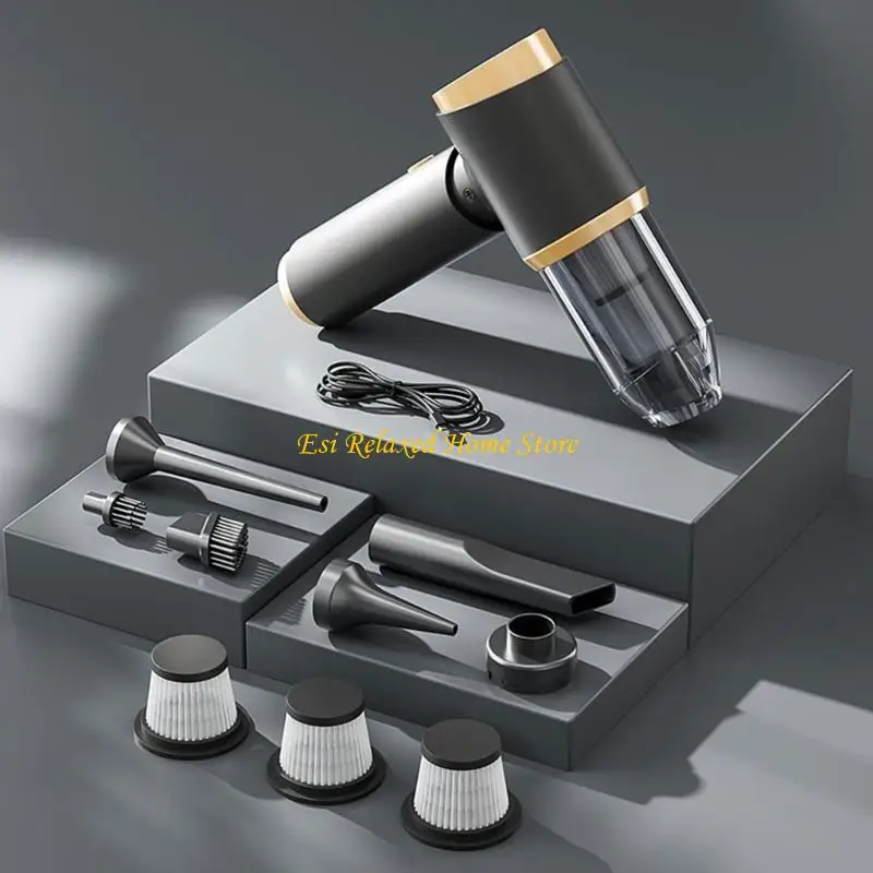 B46E Convenient Vacuum Car Vacuum Quick Desktop Vacuum Cleaner Small Handhelds Vacuum Cleaner Suitable for School Office Home detail