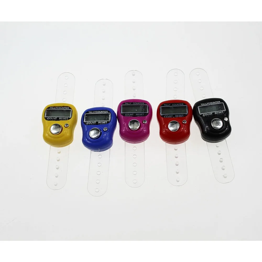 100pcs Mini Ring Shape Finger Counter LCD Electronic Digital Tally Counter Free Shipping detail