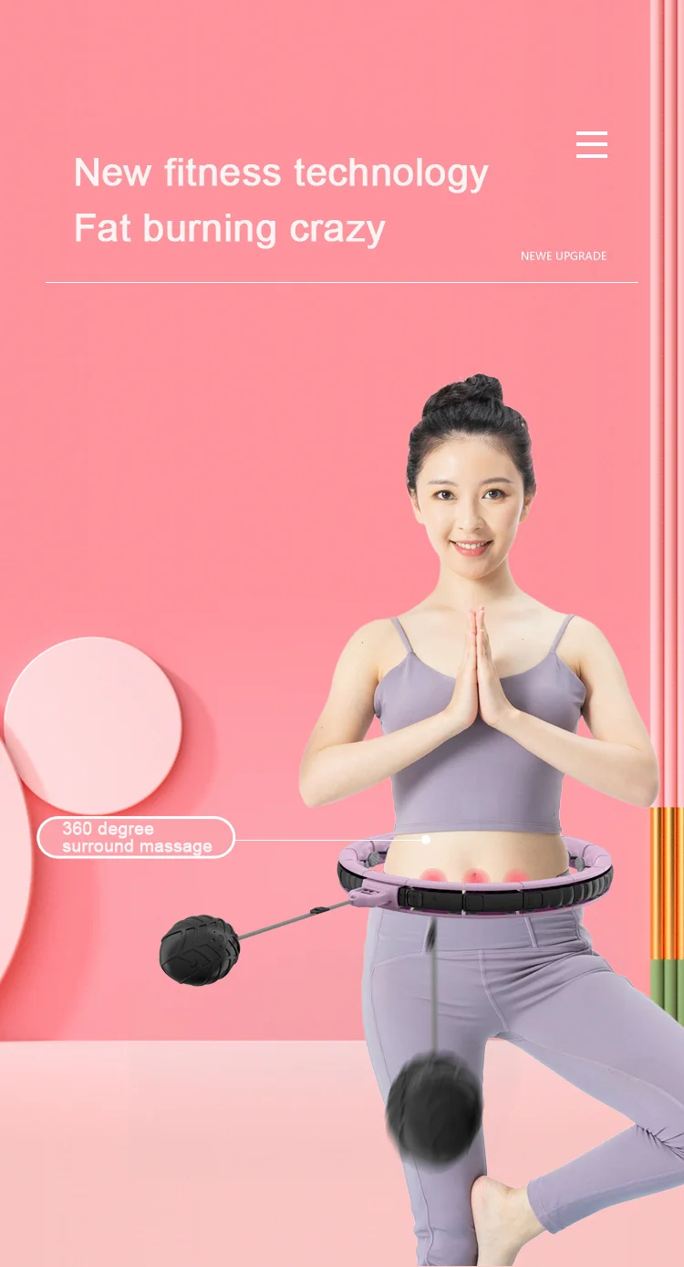 Removable Smart Hula Hoop Massage Beautiful Waist and Thin Abdomen detail
