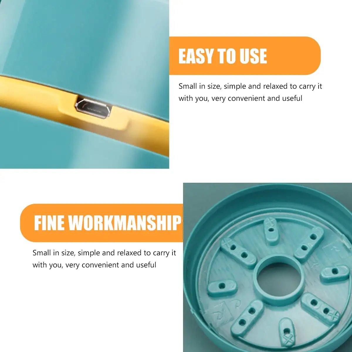 Mini Desktop Dust Cleaner Portable Desk Cleaner for Keyboard Paper Scraps Eraser Slag Bread Debris Wireless Electric Vacuum product view
