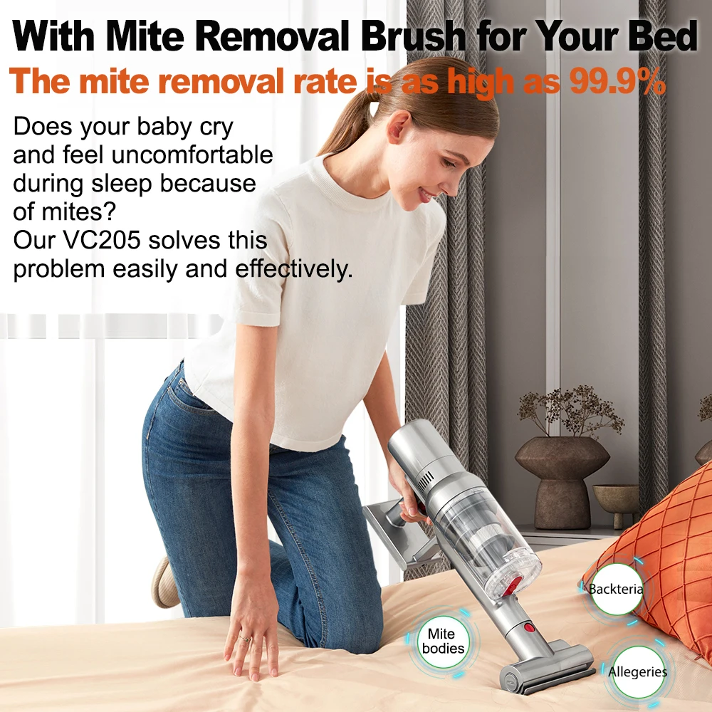 Wireless Handheld Vacuum Cleaner VC20527000PA SuctionSmart Dust SensorTouch ScreenPortable Stick Cordless Vacuum for Home product view