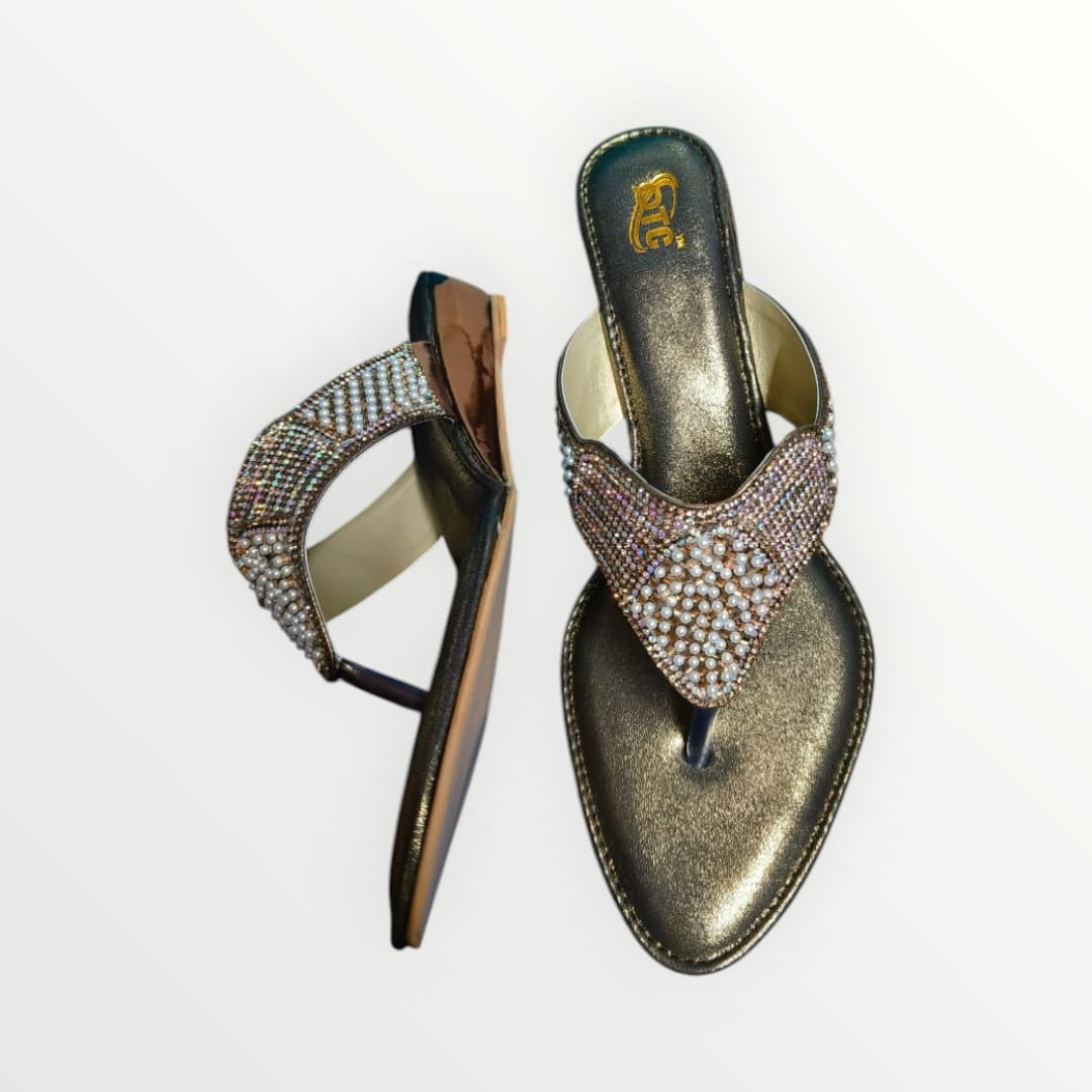 Women's peach Work Toe Ring Sandals