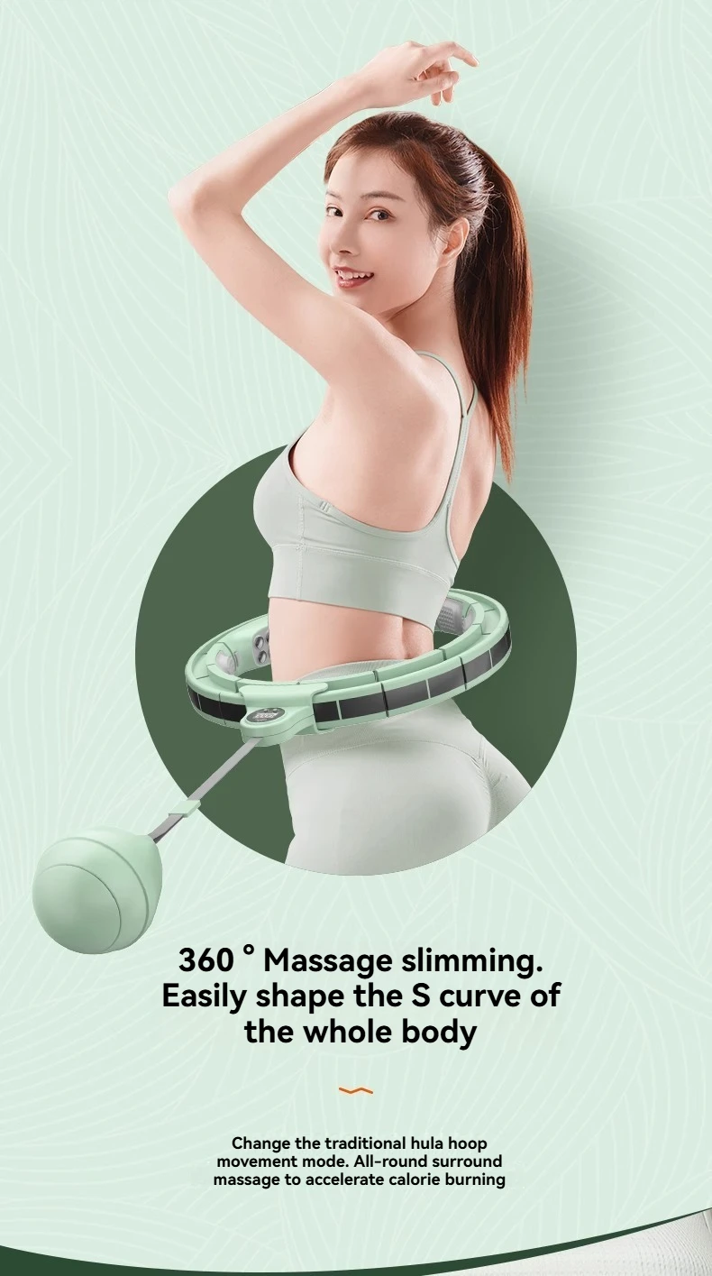 Smart Sport Hoops Hula Hoop for Abdominal Tightening and Weight Loss Waistslimming Tool for Women detail