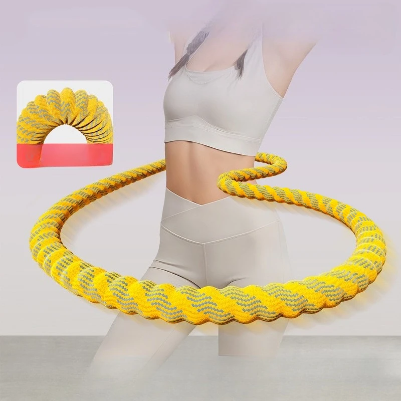 1pc Hula Hoop Fitness Soft Hula Hoop Not Hurt Body Weight Loss Thin Belly Slim Circle Waist Training Equipment Women Household detail