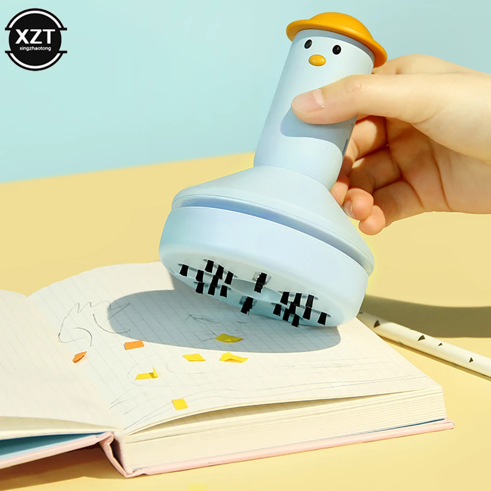 Handheld Desktop Vacuum Cleaner Portable USB Wireless Vacuum Cleaner Cartoon Desktop Keyboard Cleaning Tools detail