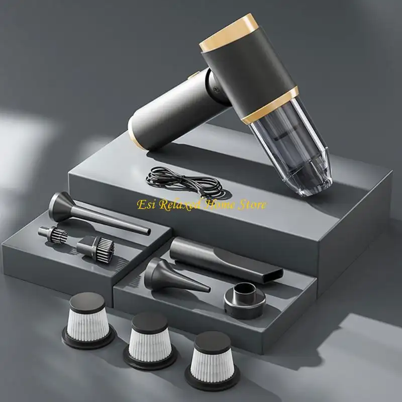 B46E Convenient Vacuum Car Vacuum Quick Desktop Vacuum Cleaner Small Handhelds Vacuum Cleaner Suitable for School Office Home product view