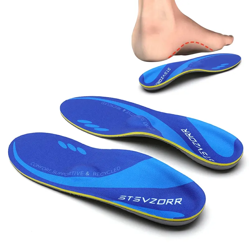 Arch Support Orthopedic Insoles Sneaker Plantar Fasciitis Orthotic Shoes Inserts Flat Feet Heel Pain Athletic Cushion Pad product view