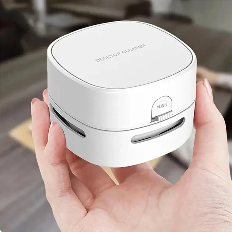 Handheld Mini Desktop Vacuum Desktop Cleaner Cleaning Energy Saving 360 Degree Rotation For Keyboard Home Office School product view