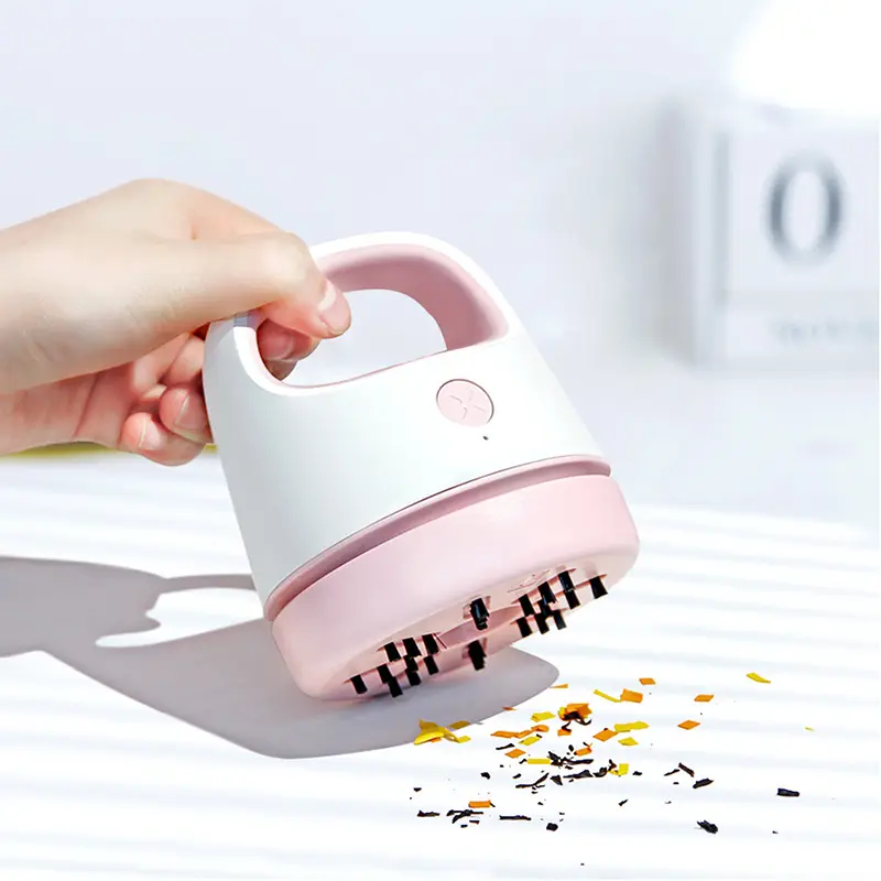 Wireless Handheld Vacuum Cleaner Portable Mini USB Charging Small Desktop Vacuum for Home Car Cleaning product view