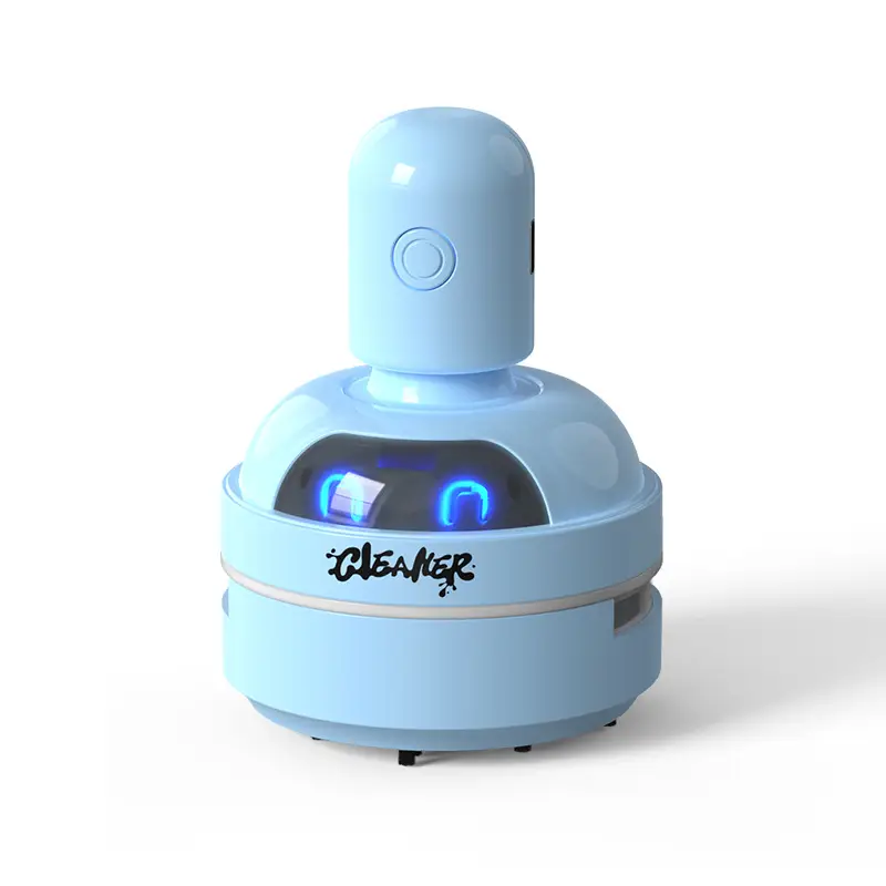Desktop Cleaner Vacuum Cleaner Cartoon Mini Portable For Eraser Pencil Shavings Dust Cleaning For Keyboard Desk Table product view