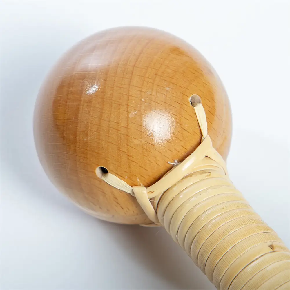 2 Handle Set Uliuli Bottom Handles Hula Dance Instruments with Unique Rhythmic Sound Traditional Polynesian Gifts Fast Shipping product view