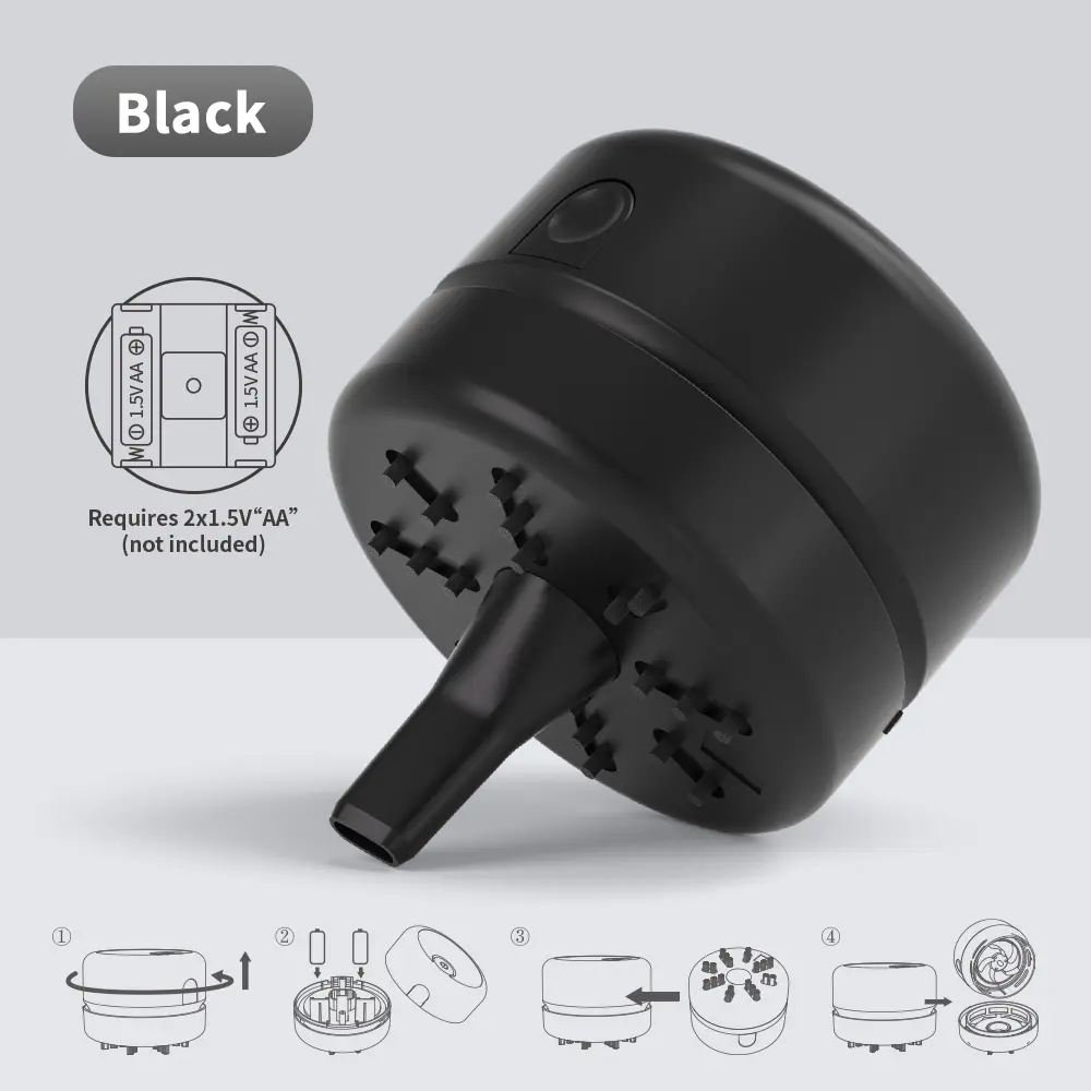 Cordless Mini Desk Vacuum Cleaner Portable Keyboard Cleaner Desktop Dust Sweeper for Home Office Table Crumbs product view