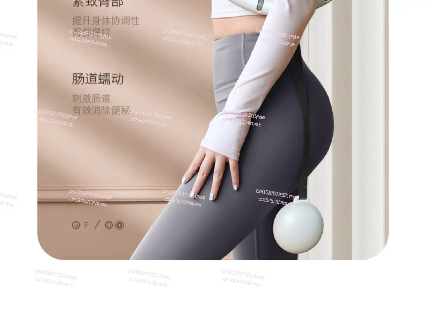 Weighted Smart Hula Hoop Foldable Massage Fitness Hoop for Home Use Waist Shaping FatLoss Lazy Workout Equipment detail
