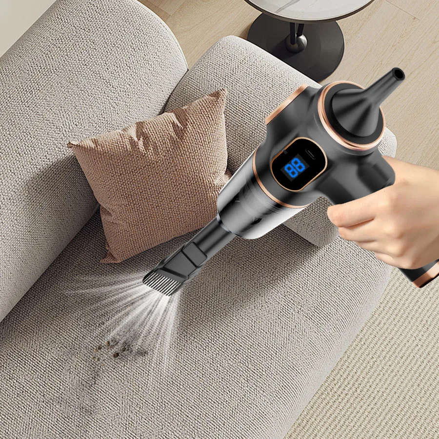 NEW ABS Wireless Car Vacuum Cleaner Home Appliance Sofa Office HighPower Household Cleaning Machine Mini Vacuum Carpet Cleaner detail