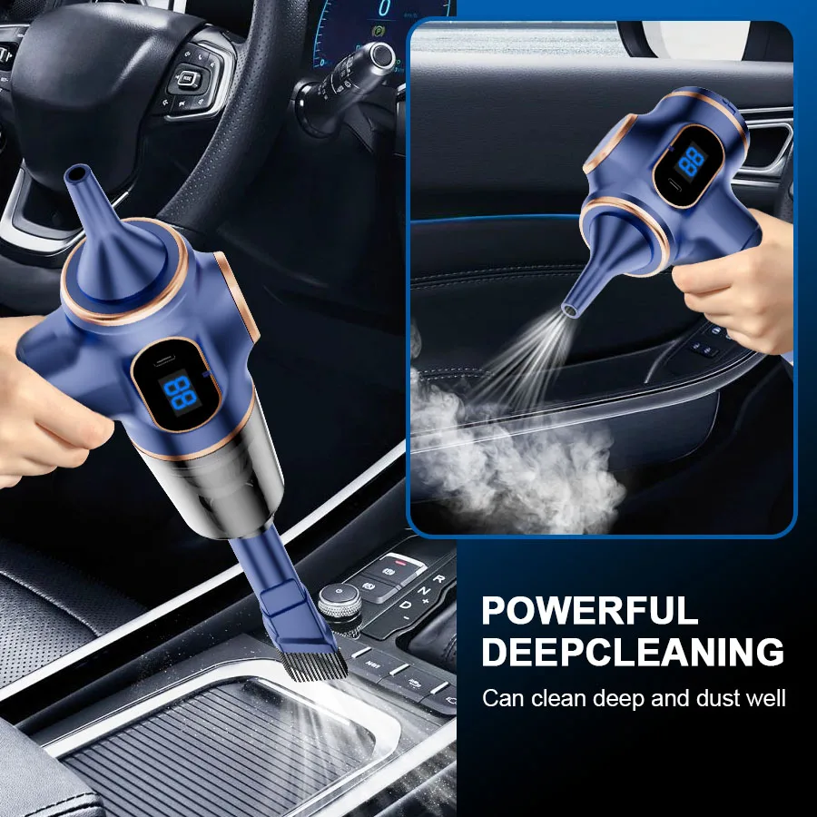 NEW ABS Wireless Car Vacuum Cleaner Home Appliance Sofa Office HighPower Household Cleaning Machine Mini Vacuum Carpet Cleaner detail