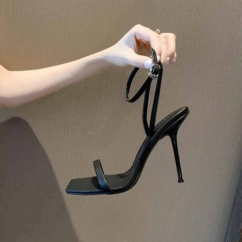 Summer New Elegant CelebrityLike Design Chic Stiletto Open Toe Strap Sandals Women High Heels for Women and Ladies detail