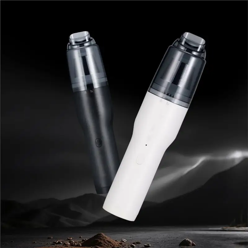 AT28For BarCar Desktop Coffee Grounds Vacuum Cleaner Portable Wireless Handheld With 13Kpa Powerful Suction Blower product view