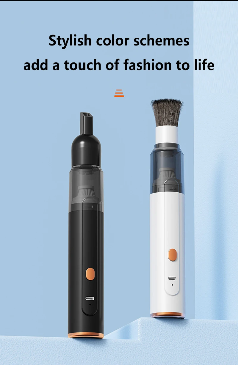 Mini Handheld Vacuum Cleaner 3in1 SuctionBlowWater Absorption Strong Suction Portable for Car Coffee Powder Desktop Cleaning detail