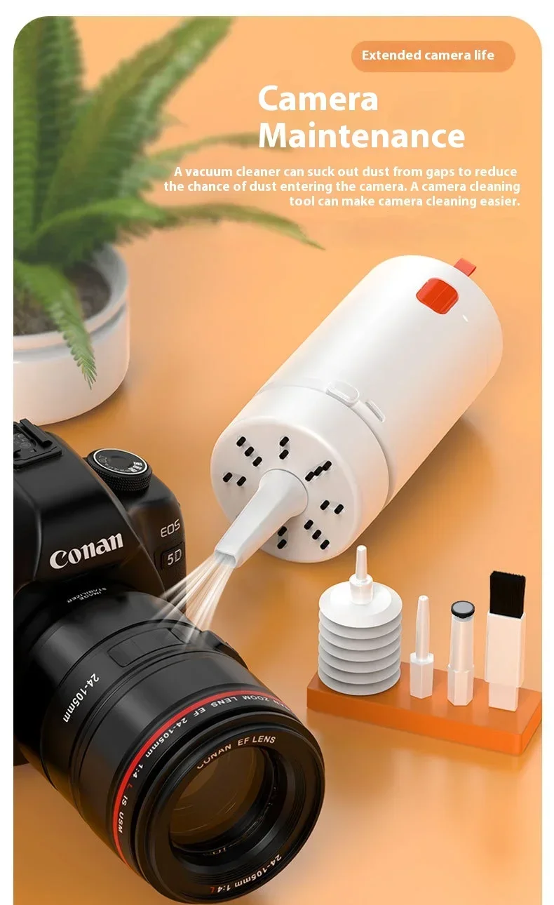 20 in 1 Computer Cleaning Kit Keyboard Screen Cleaner Portable Vacuum for Phone Camera Headphone with Detergent detail