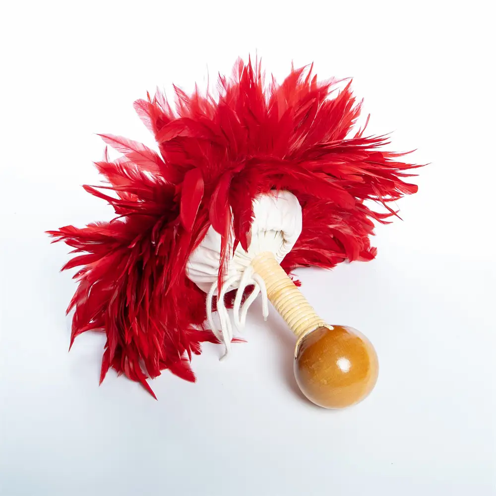 2 Handle Set Uliuli Bottom Handles Hula Dance Instruments with Unique Rhythmic Sound Traditional Polynesian Gifts Fast Shipping product view