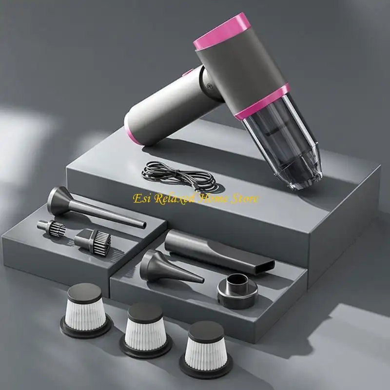 B46E Convenient Vacuum Car Vacuum Quick Desktop Vacuum Cleaner Small Handhelds Vacuum Cleaner Suitable for School Office Home product view