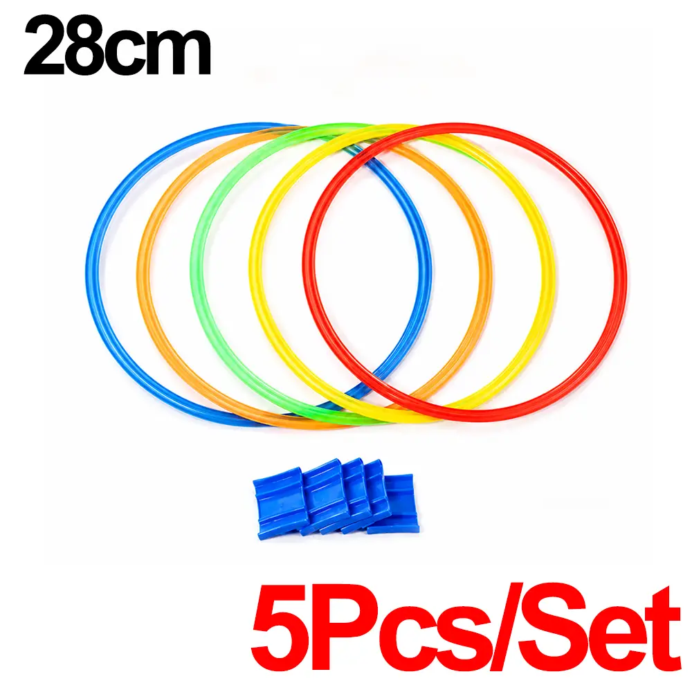 Hopscotch Jump Grid Ring Set Game ParentChild Interactive Kindergarten Sensory Training Hoops Early Education Tactile Toy product view