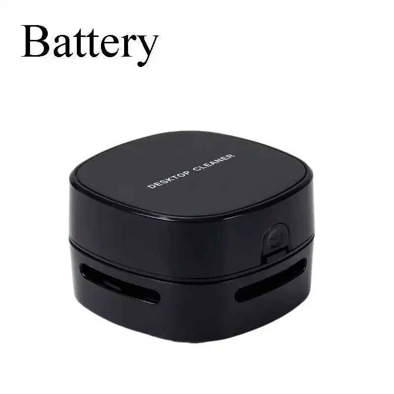 Handheld Mini Desktop Vacuum Desktop Cleaner Cleaning Energy Saving 360 Degree Rotation For Keyboard Home Office School product view