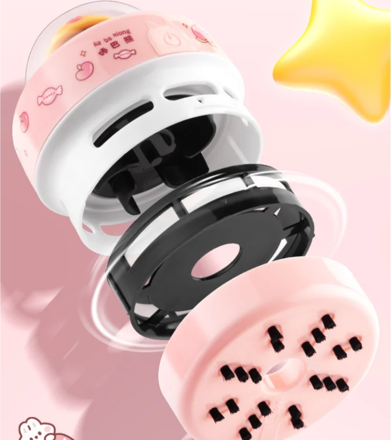 Desktop vacuum cleaner Student suck eraser dust and pencil shavings Electric small vacuum cleaner for cleaning stationery detail