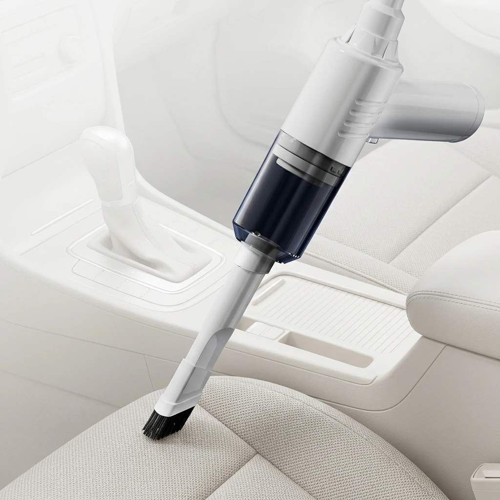 Portable Mini Wireless Vacuum Cleaner USB Rechargeable High Power Handheld Vacuum For Auto Car Home Desktop Computer Dust Cleaning product view