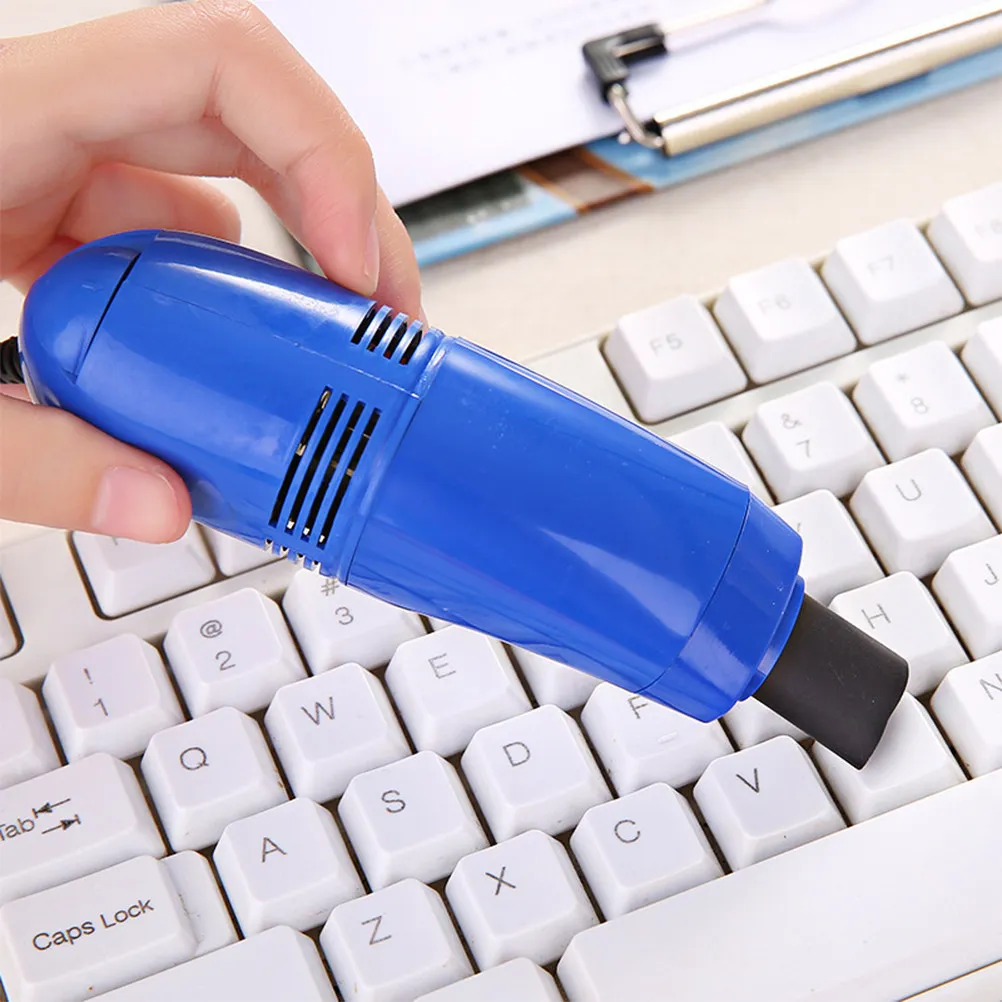 2Pcs Keyboard Cleaner USB Mini Vacuum Handheld Computer Cleaner Detachable Dust Cup High Efficient Filtration System for Desk detail