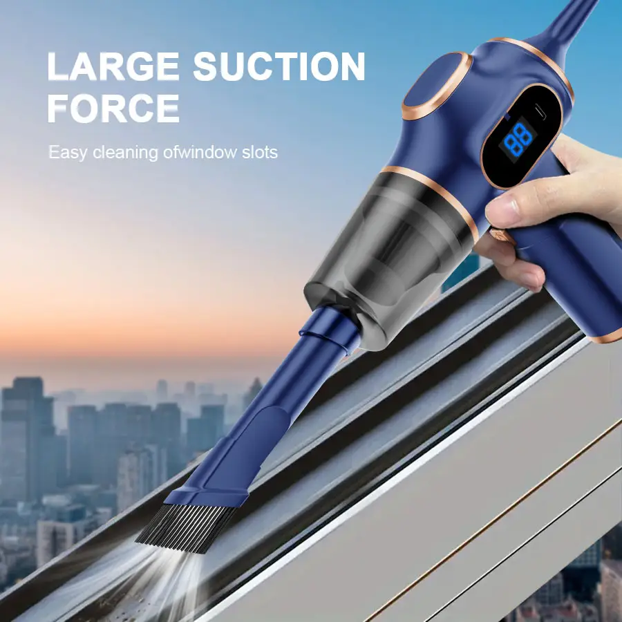 NEW ABS Wireless Car Vacuum Cleaner Home Appliance Sofa Office HighPower Household Cleaning Machine Mini Vacuum Carpet Cleaner product view