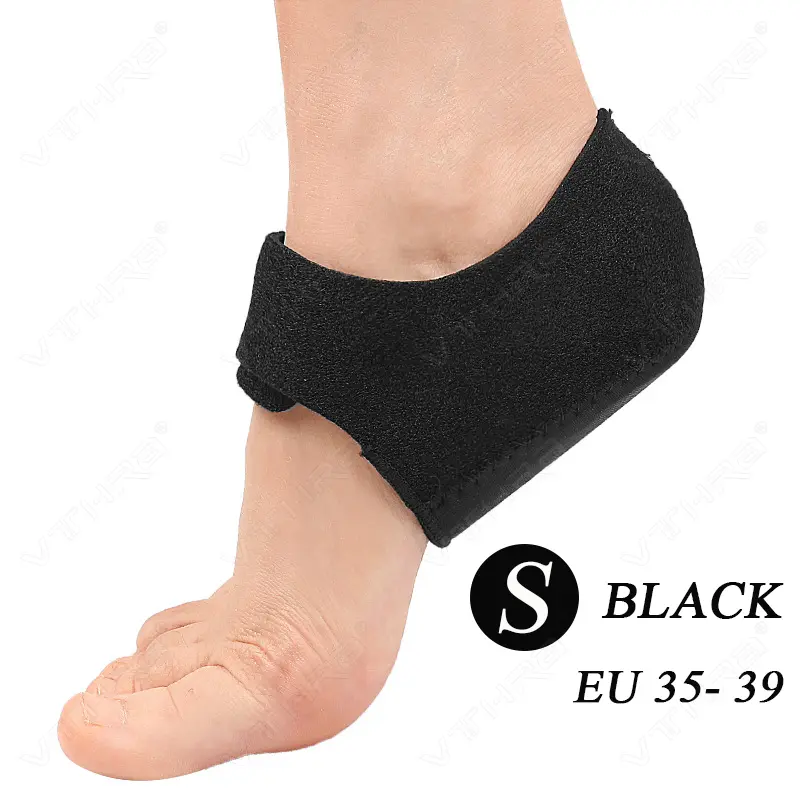 Plantar Fasciitis Silicone Heel Protector for Spurs Shock Absorption Shoes Pads U Cup Halfyard Socks Sleeve Pain Relief Insoles product view