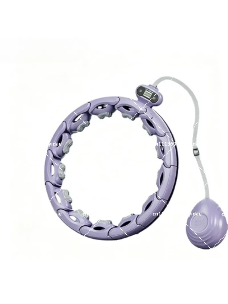 Smart Weighted Hula Hoop with Counter Massage AutoLock NonDrop Fitness Hoop for Core Workout at Home detail