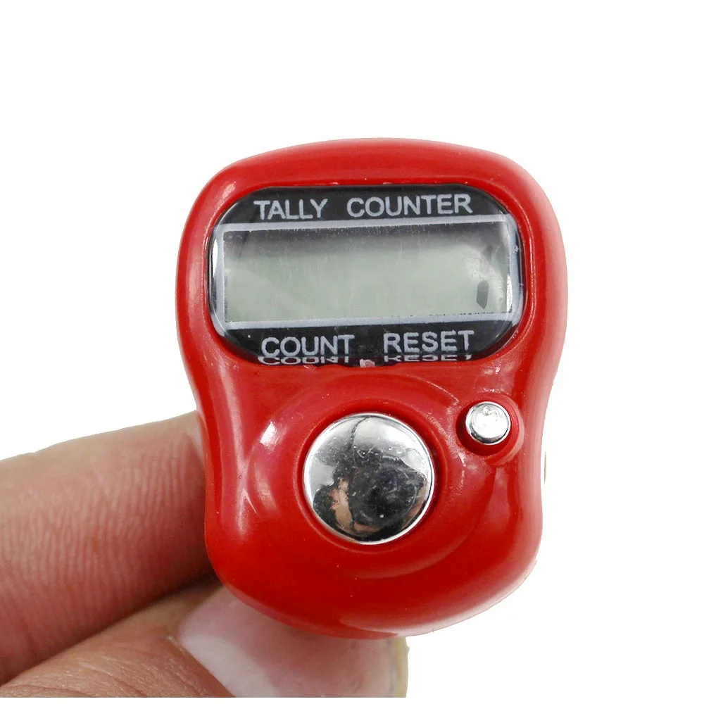 100pcs Mini Ring Shape Finger Counter LCD Electronic Digital Tally Counter Free Shipping detail